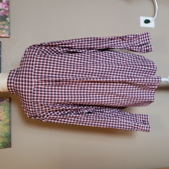 Wrangler checkered plaid Western button down shirt - Picture 3 of 5